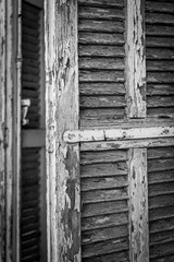 Close up of an old Jaffa house- Israel