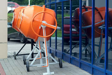 cement mixer for small construction works