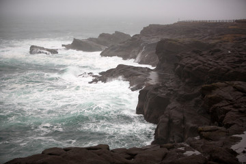 cliffs of sea