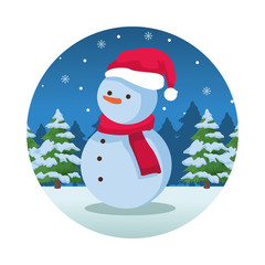 happy christmas in winter