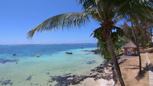 Plage paradisiaque de l'Ile Maurice