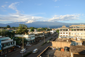 Kilimanjaro from Moshi, Tanzania