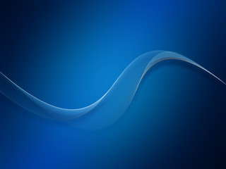     Abstract luminous blue background 