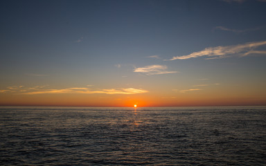 Sunset at Portland Bill, 20 October 2018