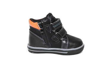 Kids shoes isolated on white background