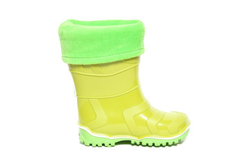 kids Rain Boots on white