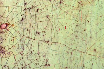 Obraz premium texture, vintage, old paint in the cracks