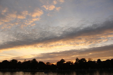 atardecer retiro