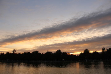 atardecer retiro