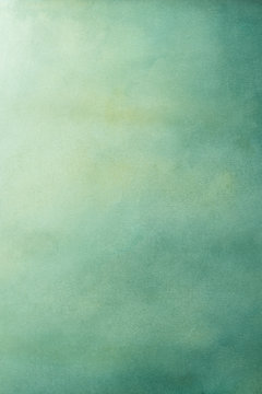 Green Water Color Background