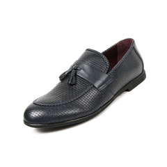 Office leathers man shoes isolated on white