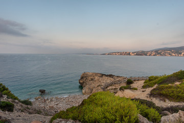 Sunrisse at the beach in Mallorca
