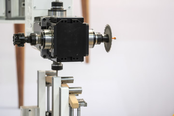 The image of a wood working machine