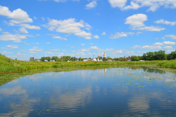 Kamenka River in Suzdal