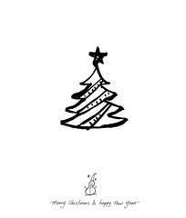 크리스마스 / 손으로 그린 성탄절 포스터