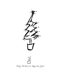 크리스마스 / 손으로 그린 성탄절 포스터