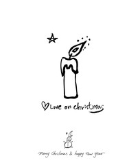 크리스마스 / 손으로 그린 성탄절 포스터