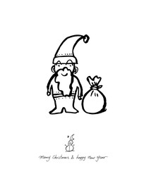 크리스마스 / 손으로 그린 성탄절 포스터