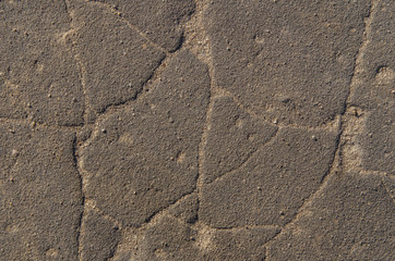 Crack asphalt background