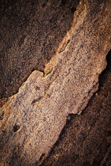 dark brown stone detail