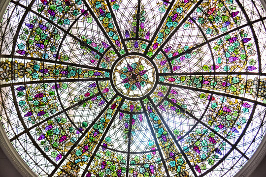 Stained Glass Ceiling