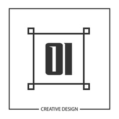 Initial Letter OI Logo Template Design Vector Illustration