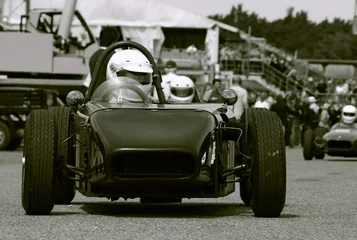 Tuinposter Vintage motorsportraces © Ron-Heidelberg
