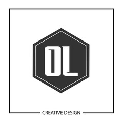 Initial Letter OL Logo Template Design Vector Illustration