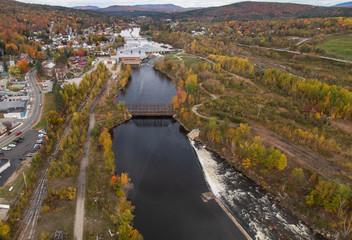 Aerial View Of Berlin, NH © James