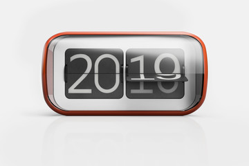 2019 vintage alarm clock countdown