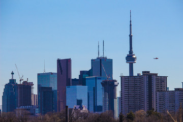 Toronto Skyline from Chester Hill Overlook