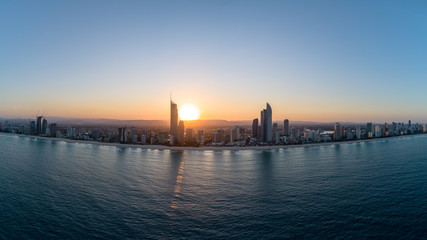 Gold Coast Dawn at dusk