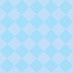 Seamless Repeating Vector Pattern of Blue Diamonds