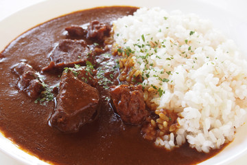 ビーフカレーライス beef curry