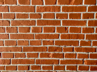 Bricked wall design pattern, background or texture