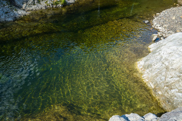 塩江温泉郷付近の香東川(香川県高松市)