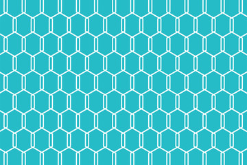 Fototapeta premium Geometric pattern background. blue background