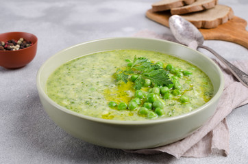 Vegetable cream soup
