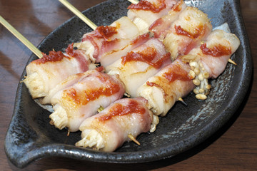 Japanese grilled  skewers