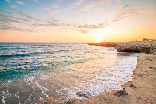 Sunset at La Chocolatera, Ecuador