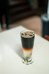 iced coffee make me refreshing and enjoy this day