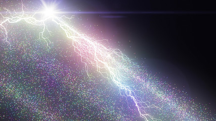 稲妻エフェクトフレーム