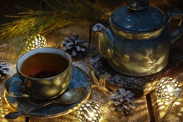 cup of tea, happy new year, 