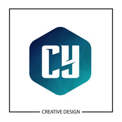 Initial Letter CY Logo Template Design Vector Illustration