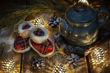 chinese teapot and cup of tea