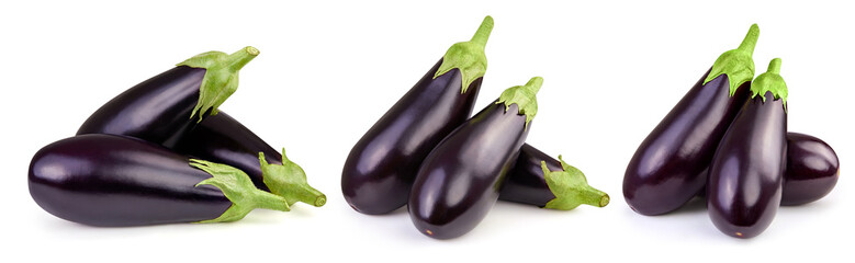 Eggplant isolated on white © Maks Narodenko