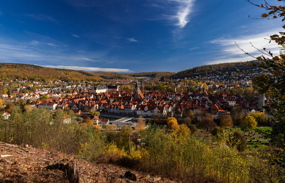 Hann. Münden Panorama im Herbst