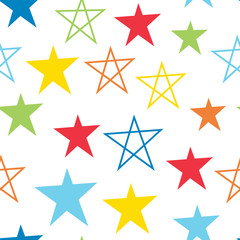 colorful star pattern design