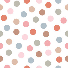 Fototapeta na wymiar cute polka dot pattern design