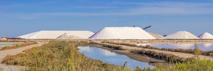 panorama des Salins du Midi, Aigues-Mortes